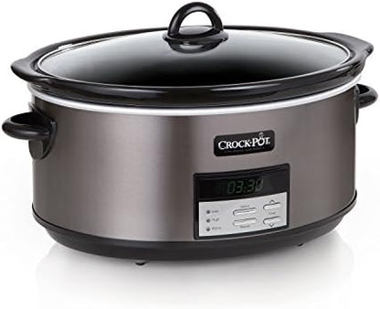 8 Quart Programmable Slow Cooker with Auto Warm - Curated Catalog T8
