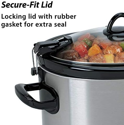 Cook & Carry 6 Quart Portable Slow Cooker - Curated Catalog E0