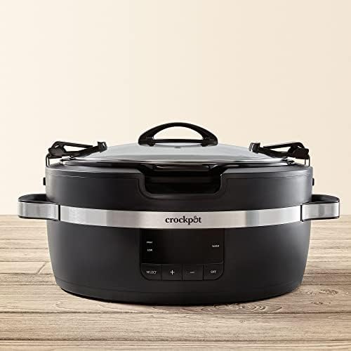 Thermoshield 6 Quart Slow Cooker with Carry Handles - Curated Catalog P7