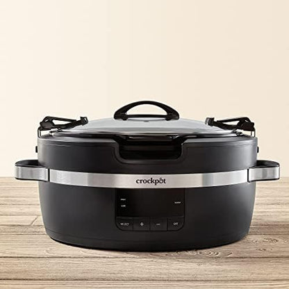 Thermoshield 6 Quart Slow Cooker with Carry Handles - Curated Catalog P7