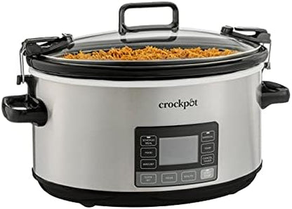 7 Quart Portable Programmable Slow Cooker with Timer - Curated Catalog I7
