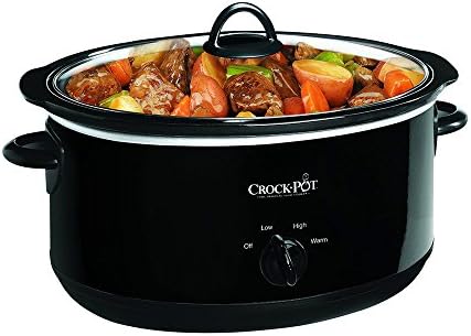 8 Quart Manual Slow Cooker – Black - Curated Catalog D4