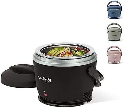 Electric Lunch Box Food Warmer 20oz – Black - Curated Catalog K3