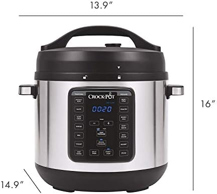 8 Quart Express Crock Multi-Use Pressure Cooker - Curated Catalog X4