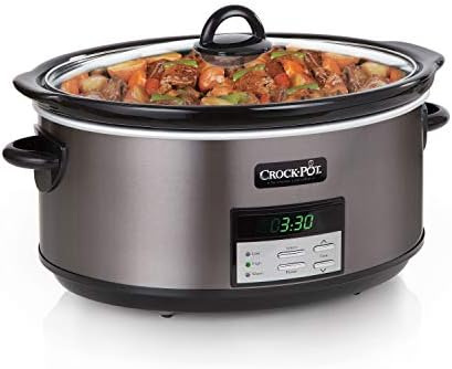 8 Quart Programmable Slow Cooker with Auto Warm - Curated Catalog T8