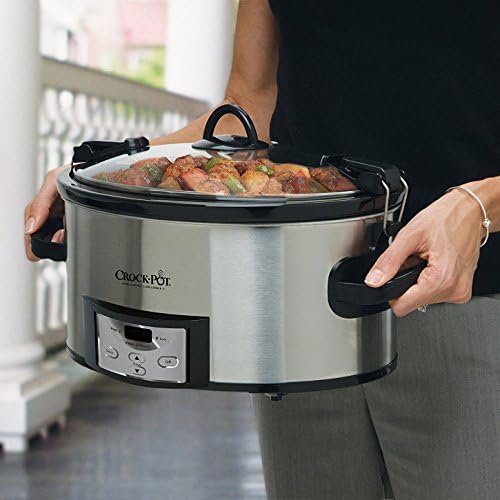 Cook & Carry 6 Quart Programmable Slow Cooker - Curated Catalog K9