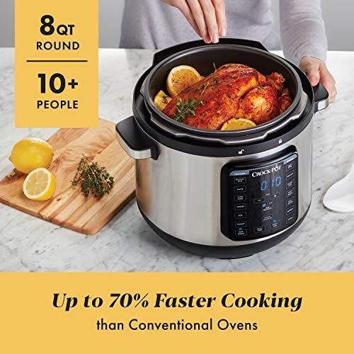 8 Quart Express Crock Multi-Use Pressure Cooker - Curated Catalog R4
