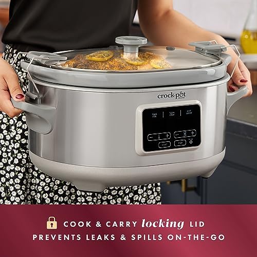 7 Quart Programmable Cook & Carry Slow Cooker - Curated Catalog Q7