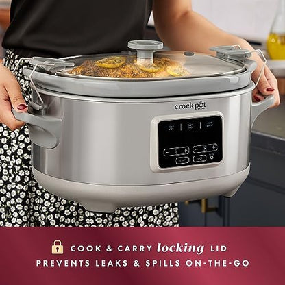 7 Quart Programmable Cook & Carry Slow Cooker - Curated Catalog Q7