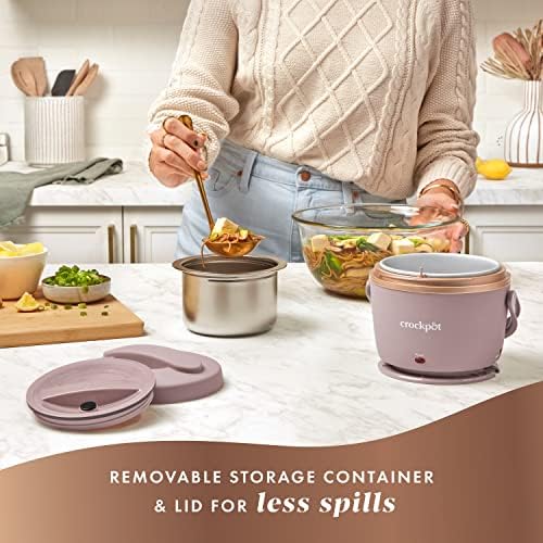 Electric Lunch Box Food Warmer 20oz – Blush Pink - Curated Catalog X9