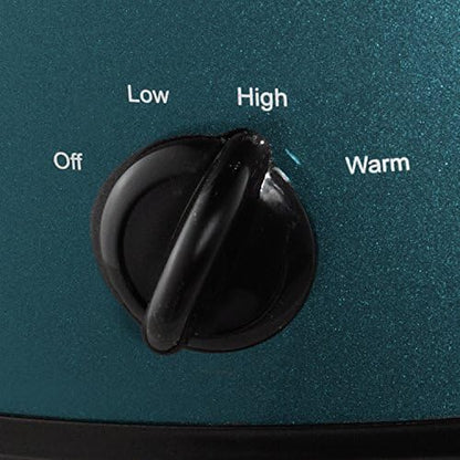 7 Quart Manual Slow Cooker – Turquoise - Curated Catalog P0