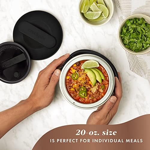 Electric Lunch Box Food Warmer 20oz – Black - Curated Catalog K3