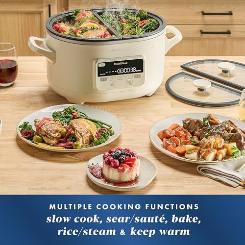 MultiMeal Multicooker with Programmable Slow Cooker - Curated Catalog B4