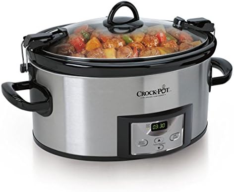 Cook & Carry 6 Quart Programmable Slow Cooker - Curated Catalog K9