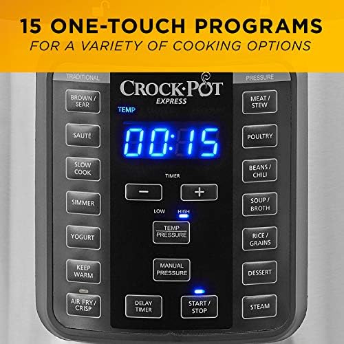 Express Crisp 8 Quart 10-in-1 Pressure Cooker - Curated Catalog F0