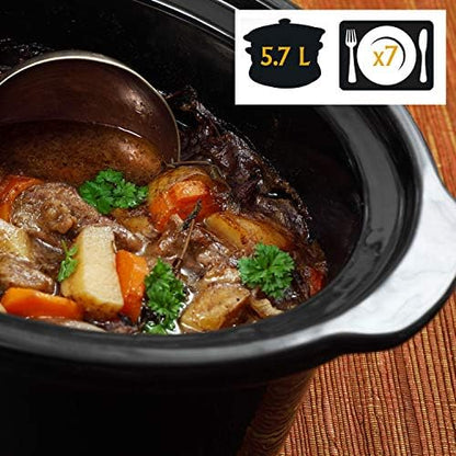 Cook & Carry 6 Quart Portable Slow Cooker - Curated Catalog E0