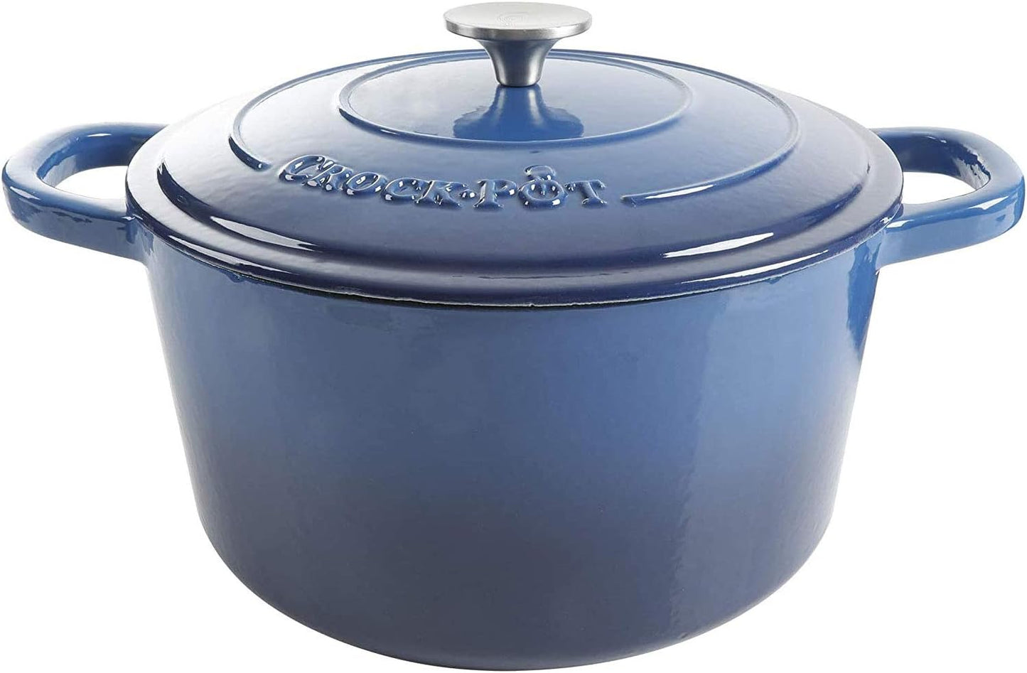 3 Quart Enameled Cast Iron Dutch Oven – Aqua - Curated Catalog B1