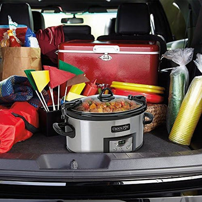 Cook & Carry 6 Quart Programmable Slow Cooker - Curated Catalog K9