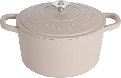3 Quart Enameled Cast Iron Dutch Oven – Aqua - Curated Catalog B1