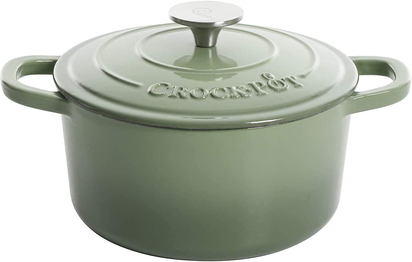 3 Quart Enameled Cast Iron Dutch Oven – Aqua - Curated Catalog B1
