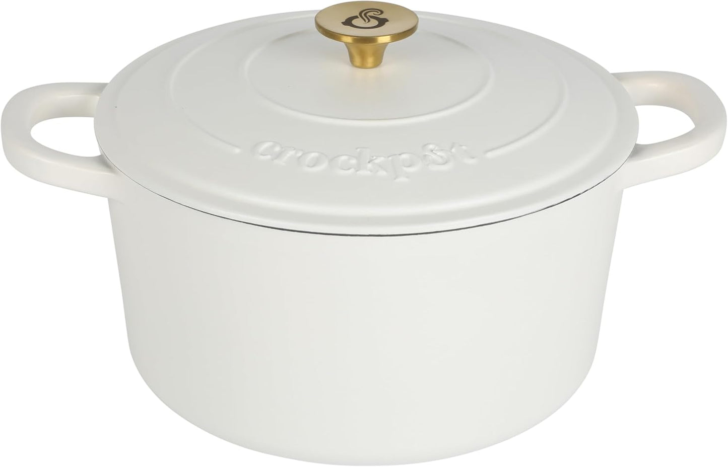 3 Quart Enameled Cast Iron Dutch Oven – Aqua - Curated Catalog O5