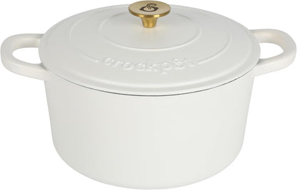 3 Quart Enameled Cast Iron Dutch Oven – Aqua - Curated Catalog B1