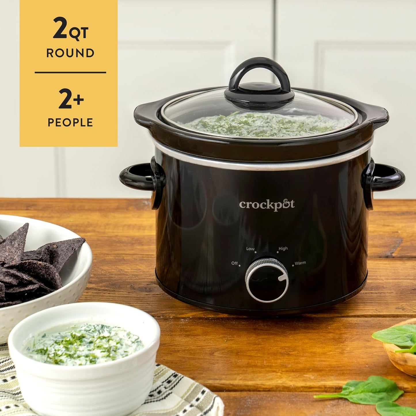2 Quart Mini Slow Cooker – Classic Compact Cooker - Curated Catalog U6