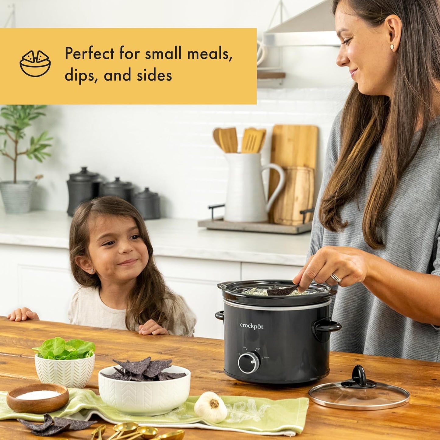 2 Quart Mini Slow Cooker – Classic Compact Cooker - Curated Catalog U6
